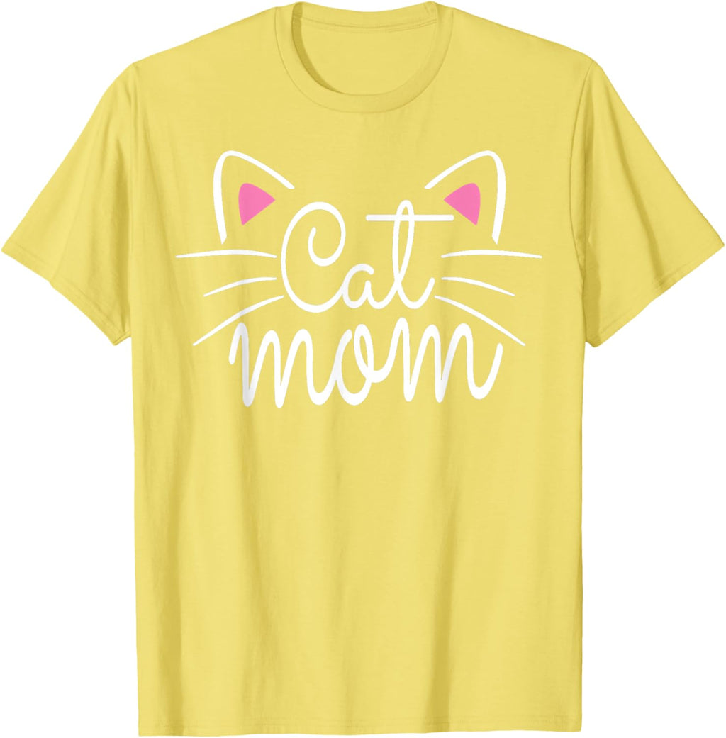 Cat Mom Happy Mothers Day For Cat Lovers Family Matching Mother Shirt