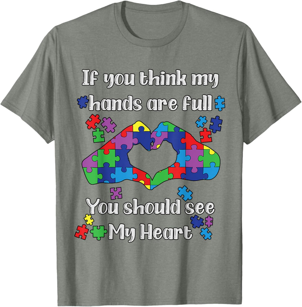 You Should See My Heart Mom Autistic Kids Autism Awareness