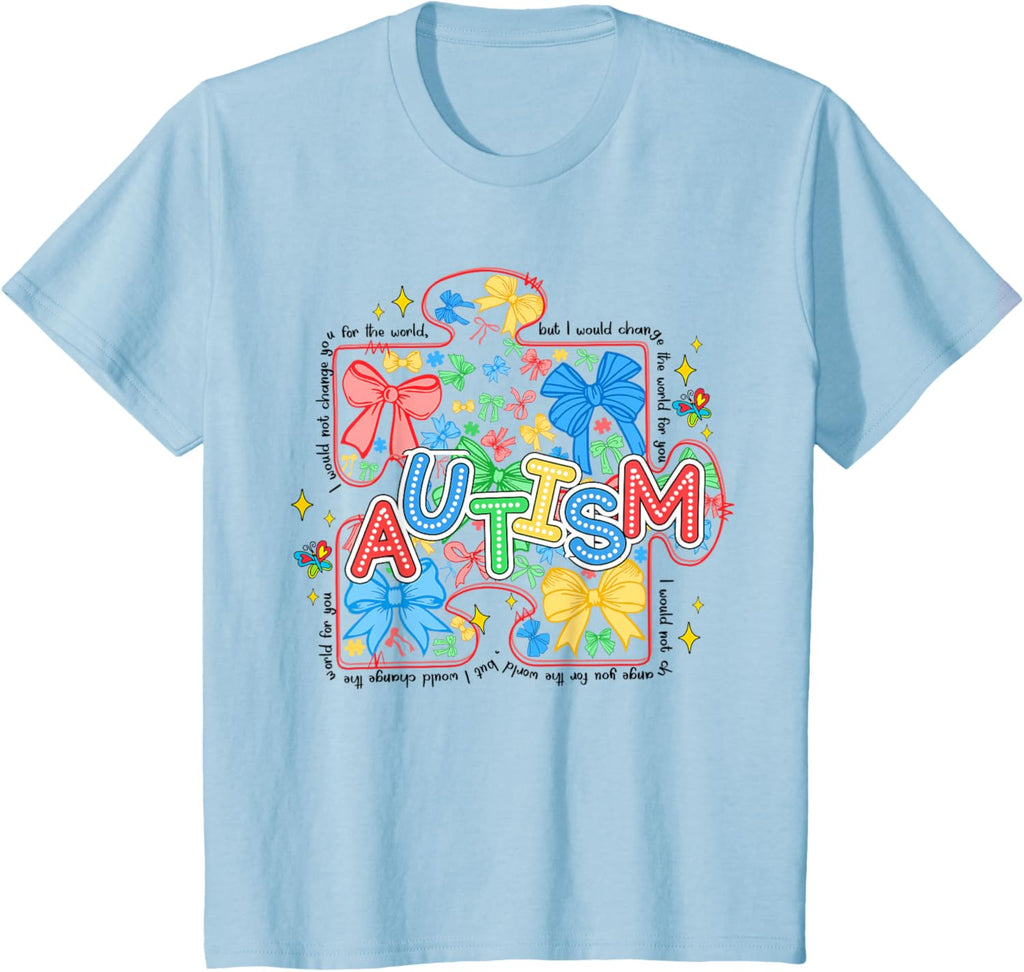 Autism Awareness Coquette Bow Autism Awareness Puzzle Piece