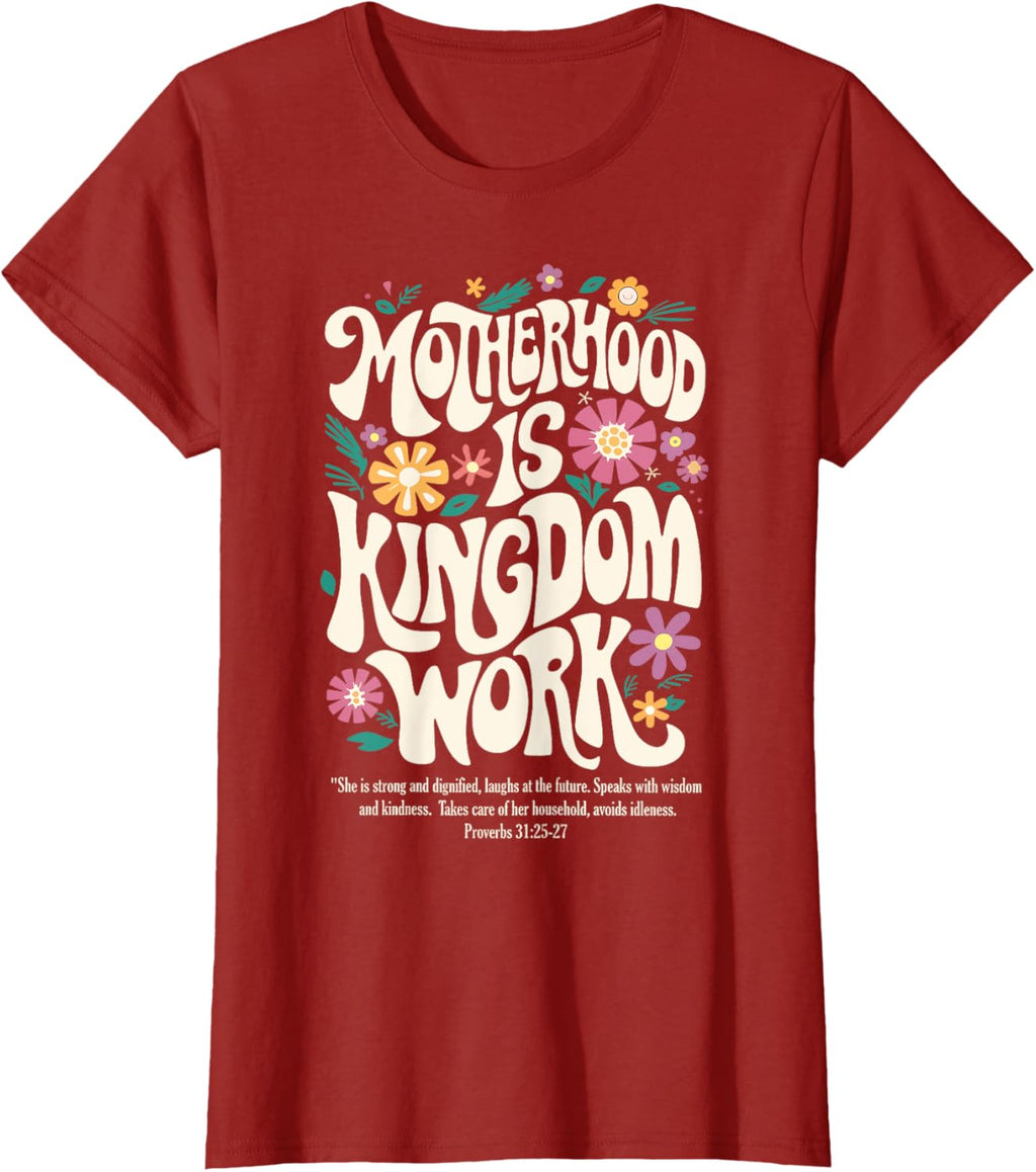 Christian Mom Motherhood is Kingdom Work Mother's Day