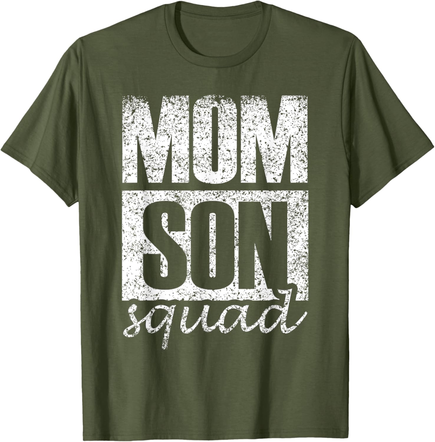 Mama Mom Son Mothers Day Love Mama Mommy Son Squad Mother's Day Matching Mom Sons Mother Son T-Shirt, Small, Black