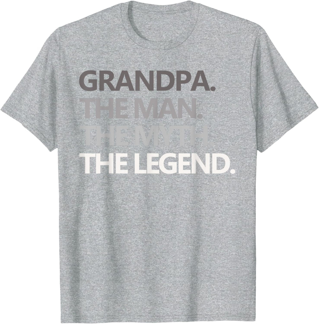 GRANDPA THE MAN THE MYTH THE LEGEND Men Gift Father's Day